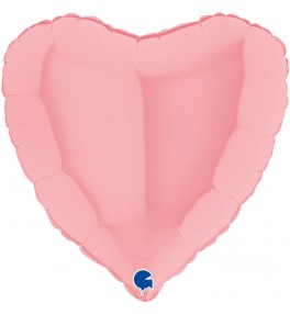 Heart Matte Pink  õhupall