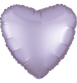 Heart Satin Luxe Lilac...