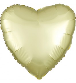 Heart Satin Luxe Yellow...