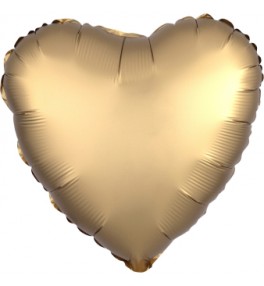 Heart Luxe Gold õhupall