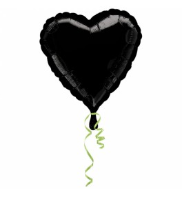 Heart Black  õhupall