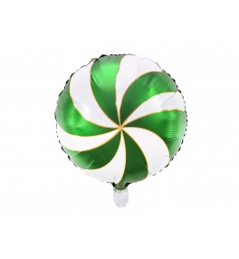 Candy Swirl green  õhupall