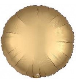 Round Satin Luxe Gold  õhupall