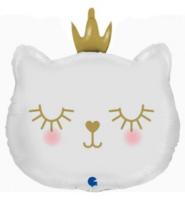 Shape Cat Princess White