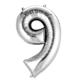 Number "9" Silver