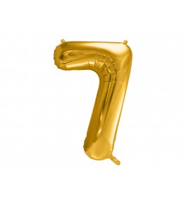 Number "7"  Gold