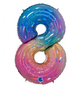 Number "8" Rainbow