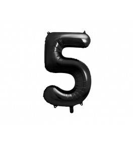 Number "5" Black