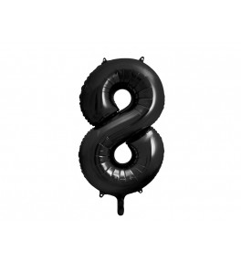 Number "8" Black