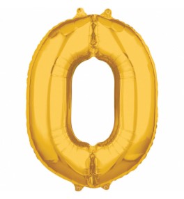 Number "0" Gold