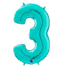 Number "3" Tiffany