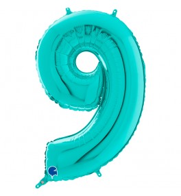 Number "9" Tiffany