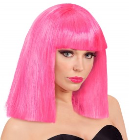 Parukas showgirl Hot pink