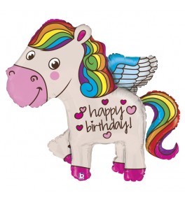 Shape  Rainbow Birthday Pony
